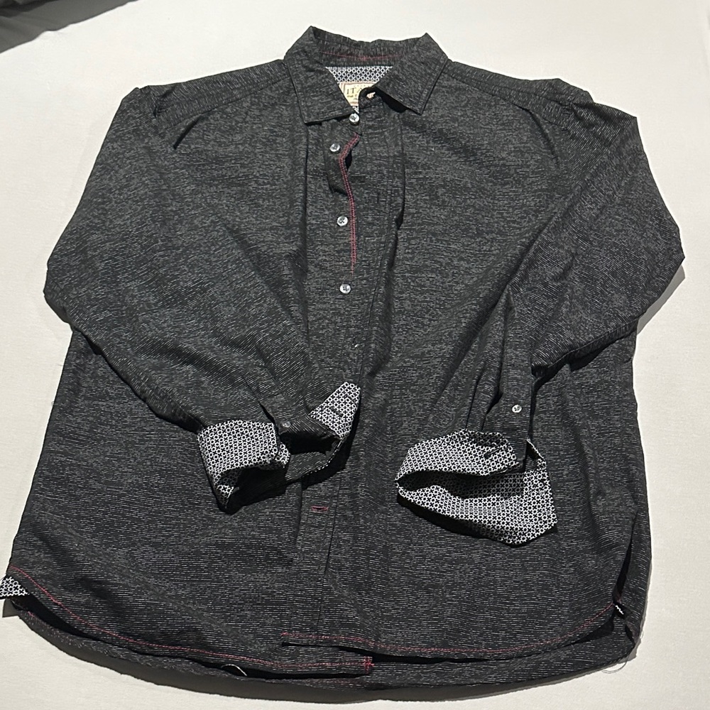 Men's Black Dress Shirt